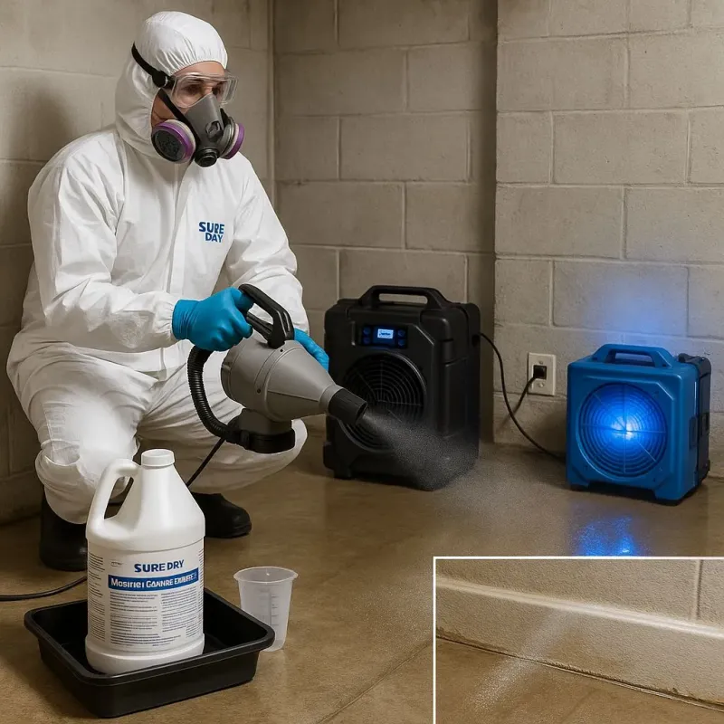 Sanitization and Odor Removal process in Watkins Glen, NY